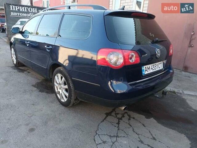 Синий Фольксваген Пассат, объемом двигателя 1.4 л и пробегом 240 тыс. км за 7200 $, фото 3 на Automoto.ua
