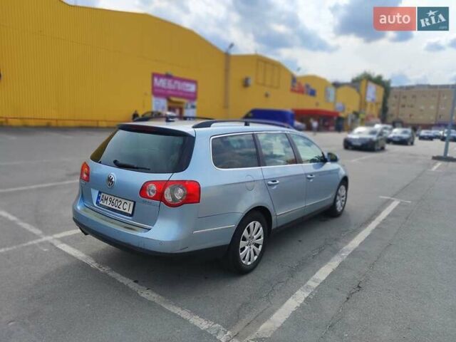 Синий Фольксваген Пассат, объемом двигателя 2 л и пробегом 217 тыс. км за 7100 $, фото 4 на Automoto.ua