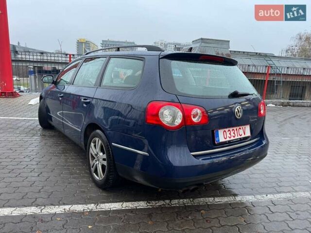Синий Фольксваген Пассат, объемом двигателя 1.97 л и пробегом 307 тыс. км за 4900 $, фото 3 на Automoto.ua