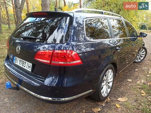Фольксваген Пассат 2012 в Гребенке на Automoto.ua Синий Фольксваген Пассат, объемом двигателя 1.6 л и пробегом 280 тыс. км за 9650 $, фото 6 на Automoto.ua