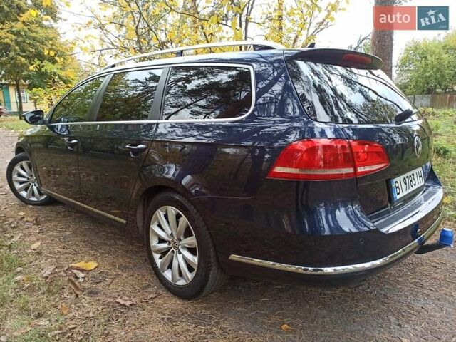 Фольксваген Пассат 2012 в Гребенке на Automoto.ua Синий Фольксваген Пассат, объемом двигателя 1.6 л и пробегом 280 тыс. км за 9650 $, фото 3 на Automoto.ua