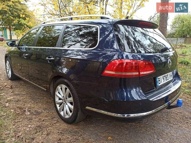 Фольксваген Пассат 2012 в Гребенке на Automoto.ua Синий Фольксваген Пассат, объемом двигателя 1.6 л и пробегом 280 тыс. км за 9650 $, фото 2 на Automoto.ua