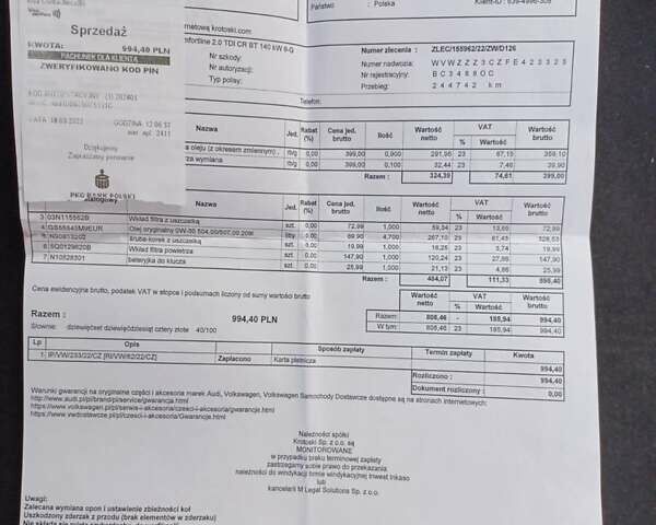 Синий Фольксваген Пассат, объемом двигателя 1.97 л и пробегом 270 тыс. км за 13300 $, фото 1 на Automoto.ua