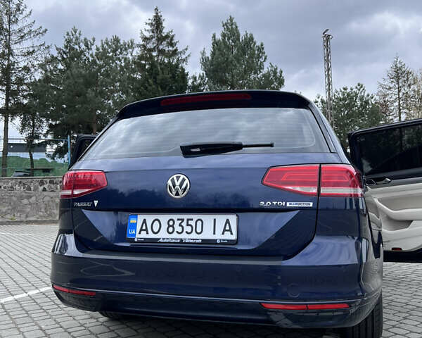 Синий Фольксваген Пассат, объемом двигателя 1.97 л и пробегом 290 тыс. км за 14400 $, фото 9 на Automoto.ua