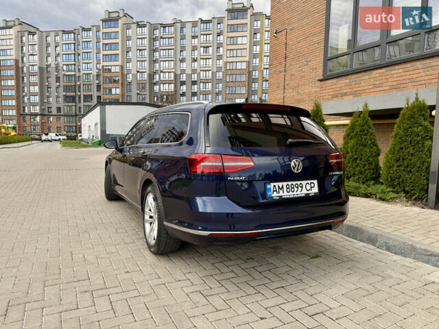Фольксваген Пассат 2017 в Житомире на Automoto.ua Синий Фольксваген Пассат, объемом двигателя 2 л и пробегом 266 тыс. км за 17600 $, фото 4 на Automoto.ua