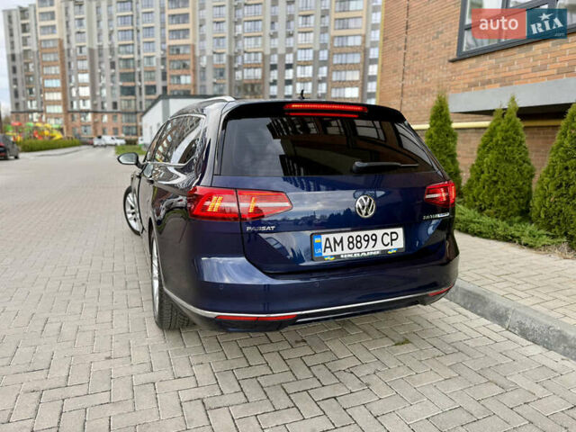 Фольксваген Пассат 2017 в Житомире на Automoto.ua Синий Фольксваген Пассат, объемом двигателя 2 л и пробегом 266 тыс. км за 17600 $, фото 7 на Automoto.ua