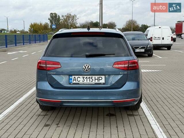 Синий Фольксваген Пассат, объемом двигателя 1.97 л и пробегом 187 тыс. км за 17700 $, фото 12 на Automoto.ua