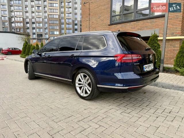 Фольксваген Пассат 2017 в Житомире на Automoto.ua Синий Фольксваген Пассат, объемом двигателя 2 л и пробегом 266 тыс. км за 17600 $, фото 5 на Automoto.ua