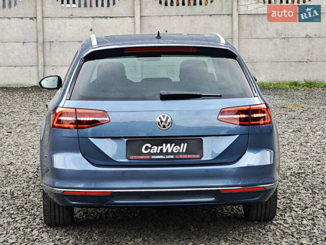 Фольксваген Пассат 2018 в Луцке на Automoto.ua Синий Фольксваген Пассат, объемом двигателя 2 л и пробегом 127 тыс. км за 24999 $, фото 4 на Automoto.ua