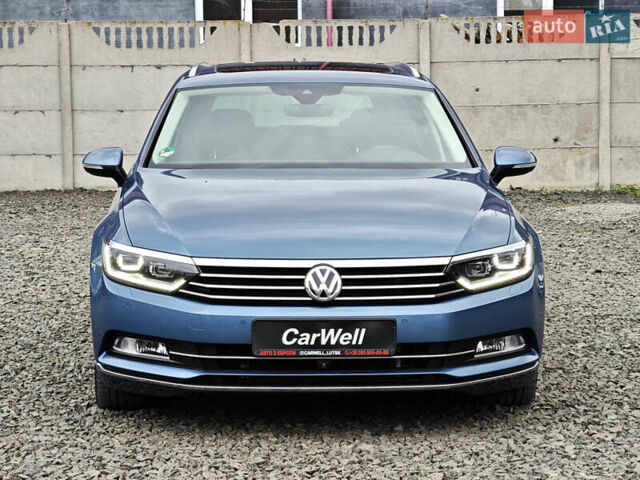 Фольксваген Пассат 2018 в Луцке на Automoto.ua Синий Фольксваген Пассат, объемом двигателя 2 л и пробегом 127 тыс. км за 24999 $, фото 1 на Automoto.ua