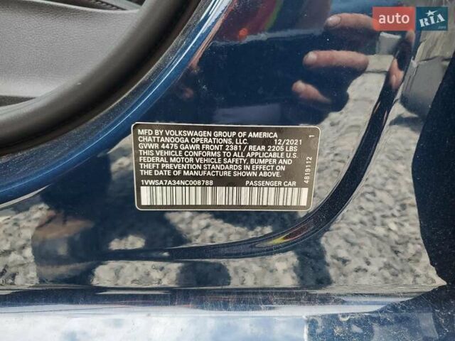 Синий Фольксваген Пассат, объемом двигателя 1.98 л и пробегом 90 тыс. км за 4500 $, фото 11 на Automoto.ua