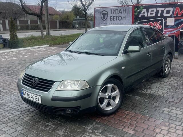Зеленый Фольксваген Пассат, объемом двигателя 1.9 л и пробегом 503 тыс. км за 2200 $, фото 1 на Automoto.ua