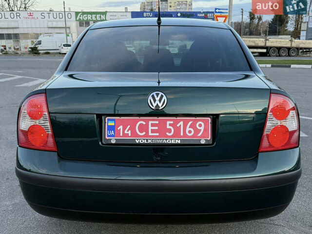 Зелений Фольксваген Пассат, об'ємом двигуна 1.6 л та пробігом 164 тис. км за 6499 $, фото 52 на Automoto.ua
