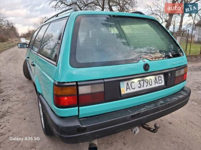 Зеленый Фольксваген Пассат, объемом двигателя 1.9 л и пробегом 314 тыс. км за 2600 $, фото 11 на Automoto.ua