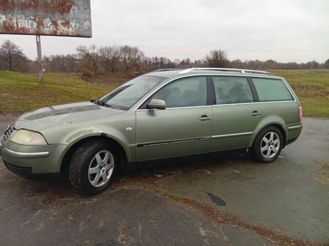 Зеленый Фольксваген Пассат, объемом двигателя 1.9 л и пробегом 392 тыс. км за 3400 $, фото 3 на Automoto.ua