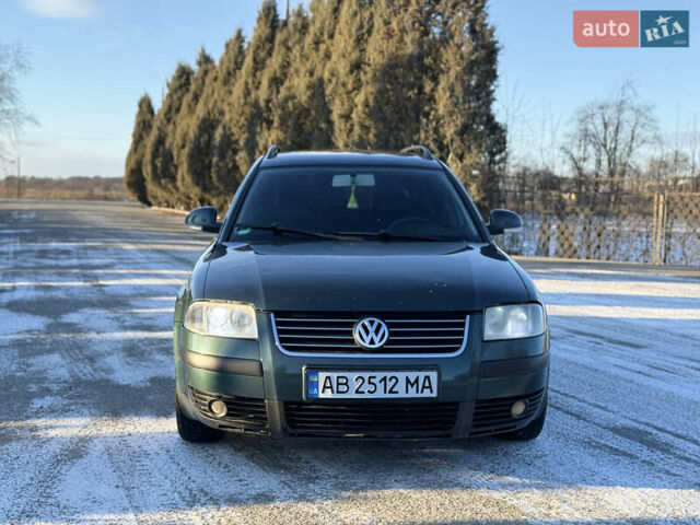 Зеленый Фольксваген Пассат, объемом двигателя 1.9 л и пробегом 267 тыс. км за 4150 $, фото 1 на Automoto.ua