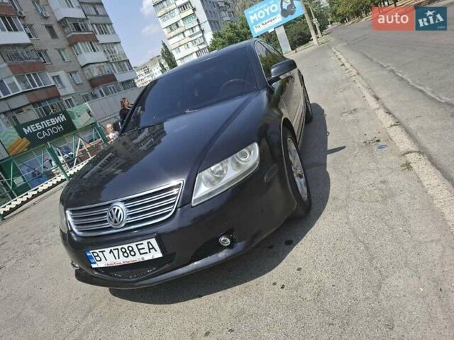 Черный Фольксваген Фаетон, объемом двигателя 3.19 л и пробегом 249 тыс. км за 5500 $, фото 2 на Automoto.ua