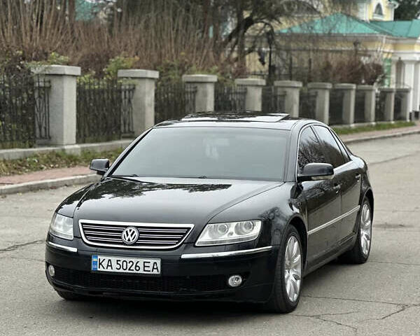 Чорний Фольксваген Фаєтон, об'ємом двигуна 5 л та пробігом 272 тис. км за 6700 $, фото 3 на Automoto.ua