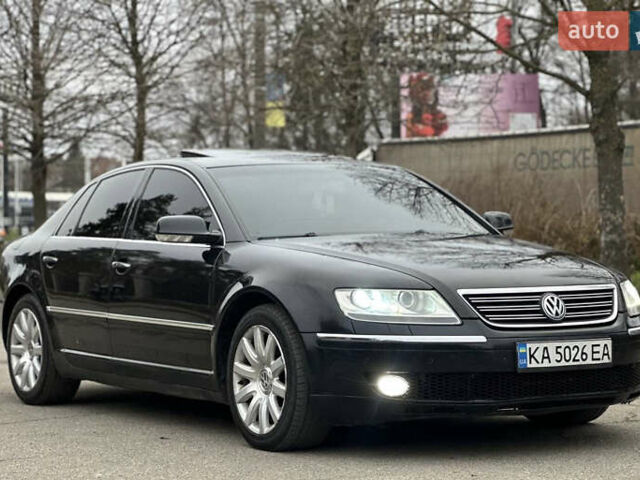 Чорний Фольксваген Фаєтон, об'ємом двигуна 5 л та пробігом 272 тис. км за 6700 $, фото 63 на Automoto.ua