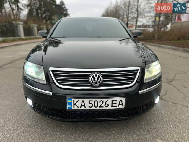 Чорний Фольксваген Фаєтон, об'ємом двигуна 5 л та пробігом 272 тис. км за 6700 $, фото 71 на Automoto.ua
