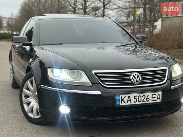Чорний Фольксваген Фаєтон, об'ємом двигуна 5 л та пробігом 272 тис. км за 6700 $, фото 5 на Automoto.ua