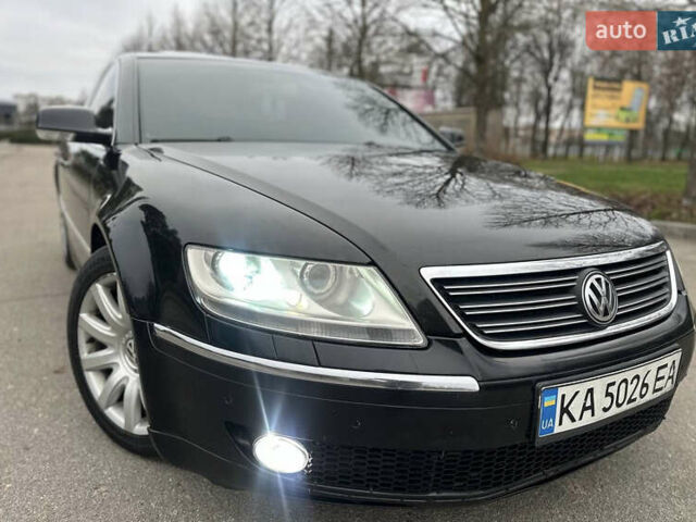 Чорний Фольксваген Фаєтон, об'ємом двигуна 5 л та пробігом 272 тис. км за 6700 $, фото 11 на Automoto.ua