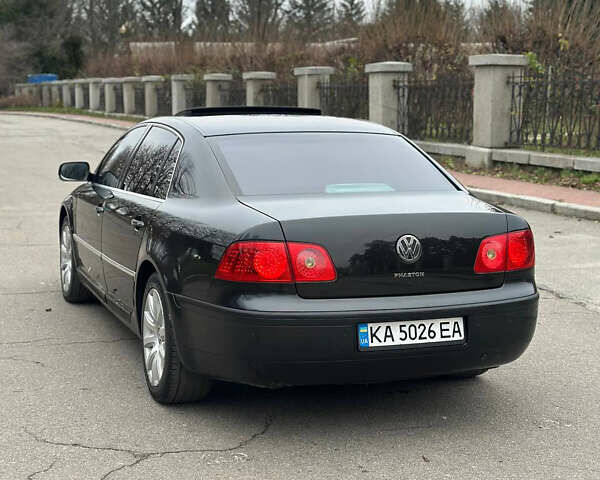 Чорний Фольксваген Фаєтон, об'ємом двигуна 5 л та пробігом 272 тис. км за 6700 $, фото 15 на Automoto.ua