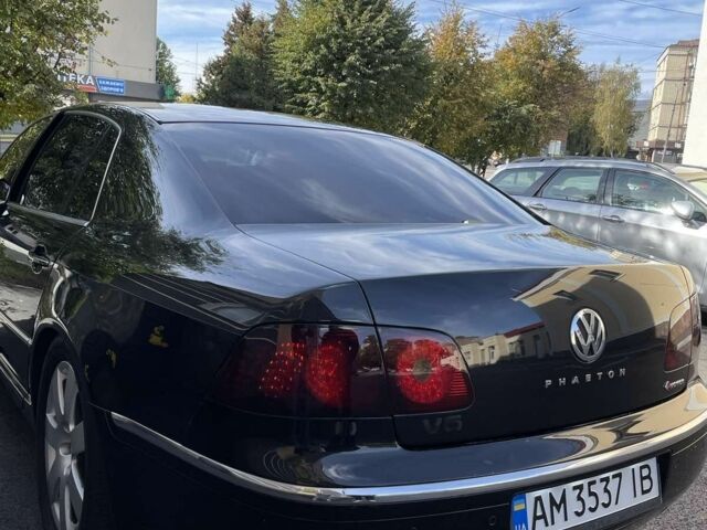 Фольксваген Фаетон 2007 в Житомире на Automoto.ua Черный Фольксваген Фаетон, объемом двигателя 3 л и пробегом 220 тыс. км за 10000 $, фото 6 на Automoto.ua