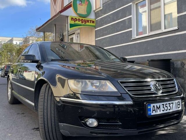 Фольксваген Фаетон 2007 в Житомире на Automoto.ua Черный Фольксваген Фаетон, объемом двигателя 3 л и пробегом 220 тыс. км за 10000 $, фото 5 на Automoto.ua