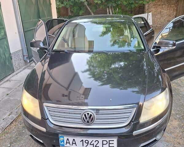 Черный Фольксваген Фаетон, объемом двигателя 4.17 л и пробегом 206 тыс. км за 7000 $, фото 9 на Automoto.ua