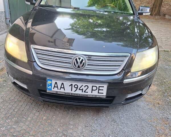 Черный Фольксваген Фаетон, объемом двигателя 4.17 л и пробегом 206 тыс. км за 7000 $, фото 8 на Automoto.ua