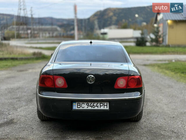 Черный Фольксваген Фаетон, объемом двигателя 2.97 л и пробегом 285 тыс. км за 9500 $, фото 2 на Automoto.ua