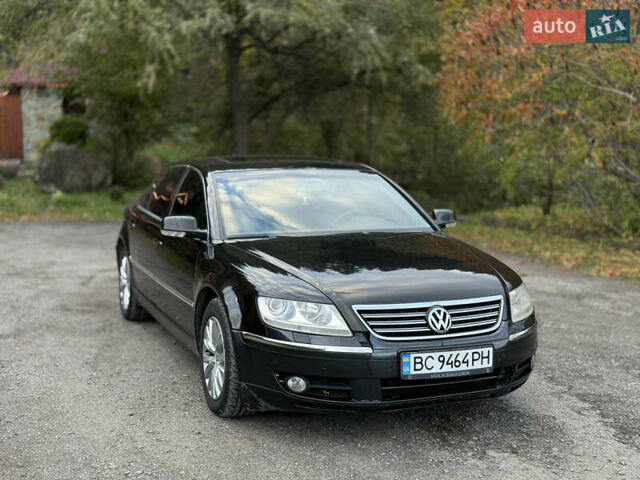 Черный Фольксваген Фаетон, объемом двигателя 2.97 л и пробегом 285 тыс. км за 9500 $, фото 5 на Automoto.ua
