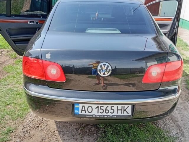 Черный Фольксваген Фаетон, объемом двигателя 3 л и пробегом 245 тыс. км за 7250 $, фото 9 на Automoto.ua