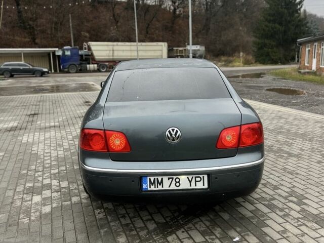 Синий Фольксваген Фаетон, объемом двигателя 3 л и пробегом 280 тыс. км за 3950 $, фото 7 на Automoto.ua