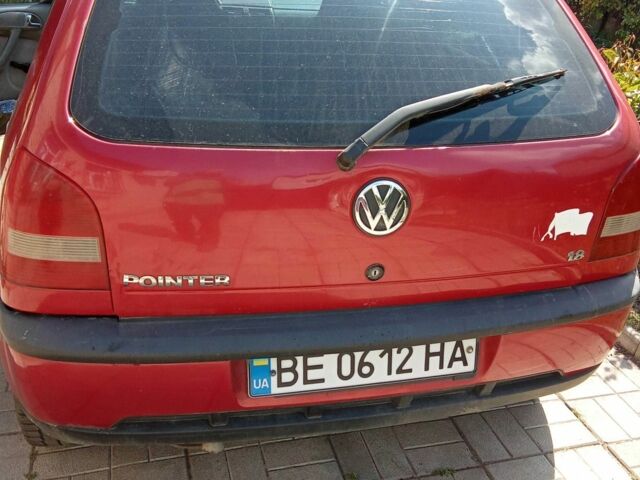 Фольксваген Поинтер 2005 в Днепре (Днепропетровске) на Automoto.ua Красный Фольксваген Поинтер, объемом двигателя 1.8 л и пробегом 366 тыс. км за 1700 $, фото 7 на Automoto.ua