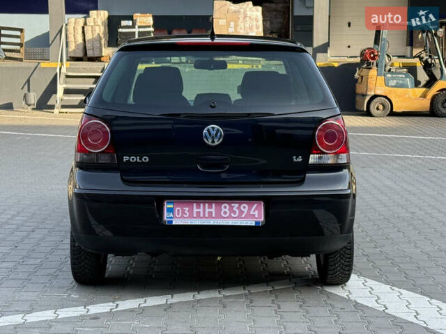 Черный Фольксваген Поло, объемом двигателя 1.4 л и пробегом 189 тыс. км за 5450 $, фото 9 на Automoto.ua