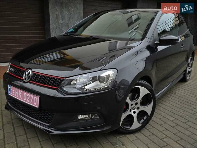 Черный Фольксваген Поло, объемом двигателя 1.4 л и пробегом 190 тыс. км за 7999 $, фото 1 на Automoto.ua