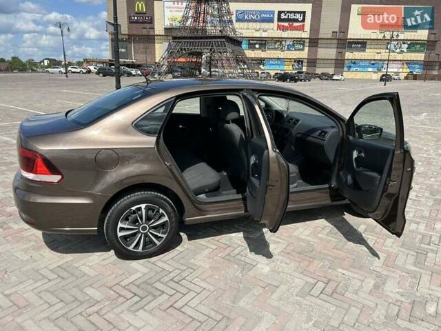 Коричневый Фольксваген Поло, объемом двигателя 1.4 л и пробегом 97 тыс. км за 9700 $, фото 6 на Automoto.ua