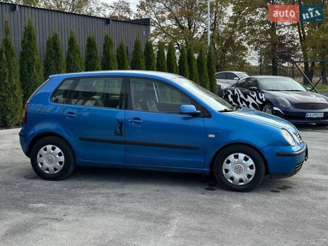 Синий Фольксваген Поло, объемом двигателя 1.39 л и пробегом 263 тыс. км за 3999 $, фото 1 на Automoto.ua
