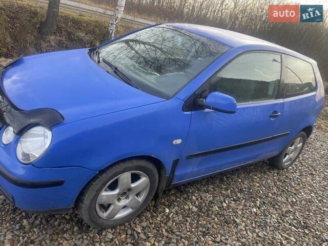 Синий Фольксваген Поло, объемом двигателя 1.2 л и пробегом 332 тыс. км за 3000 $, фото 4 на Automoto.ua