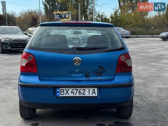 Синий Фольксваген Поло, объемом двигателя 1.39 л и пробегом 263 тыс. км за 3999 $, фото 6 на Automoto.ua