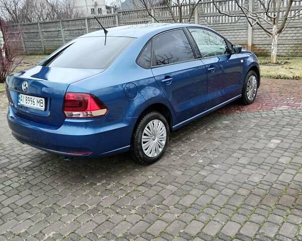 Синий Фольксваген Поло, объемом двигателя 1.4 л и пробегом 89 тыс. км за 10500 $, фото 1 на Automoto.ua