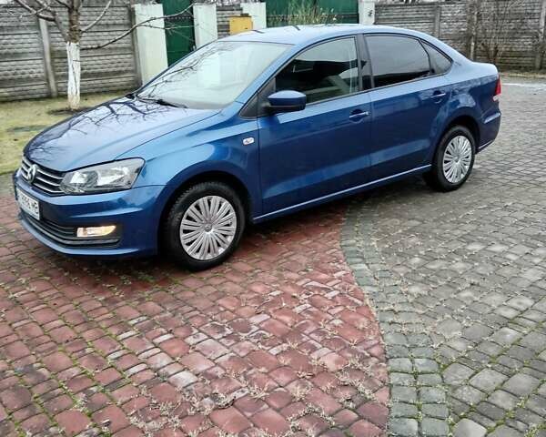 Синий Фольксваген Поло, объемом двигателя 1.4 л и пробегом 89 тыс. км за 10500 $, фото 2 на Automoto.ua