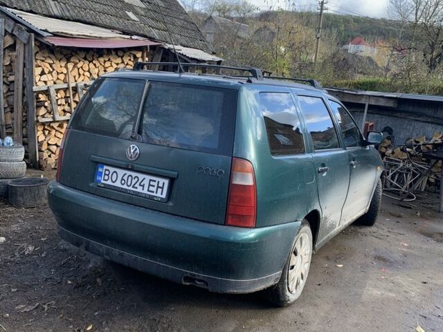 Зеленый Фольксваген Поло, объемом двигателя 1.4 л и пробегом 247 тыс. км за 1900 $, фото 2 на Automoto.ua