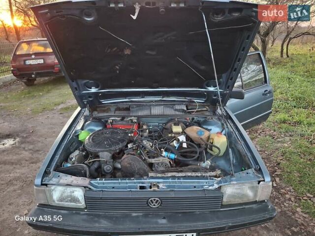 Зеленый Фольксваген Сантана, объемом двигателя 1.76 л и пробегом 300 тыс. км за 1000 $, фото 32 на Automoto.ua