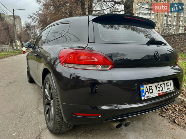 Черный Фольксваген Скирокко, объемом двигателя 1.39 л и пробегом 217 тыс. км за 7500 $, фото 10 на Automoto.ua