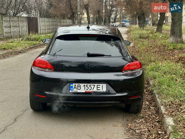 Черный Фольксваген Скирокко, объемом двигателя 1.39 л и пробегом 217 тыс. км за 7500 $, фото 2 на Automoto.ua