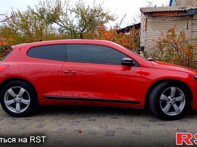 Красный Фольксваген Скирокко, объемом двигателя 1.4 л и пробегом 228 тыс. км за 6950 $, фото 5 на Automoto.ua