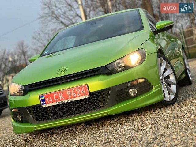 Зеленый Фольксваген Скирокко, объемом двигателя 1.39 л и пробегом 227 тыс. км за 6800 $, фото 3 на Automoto.ua